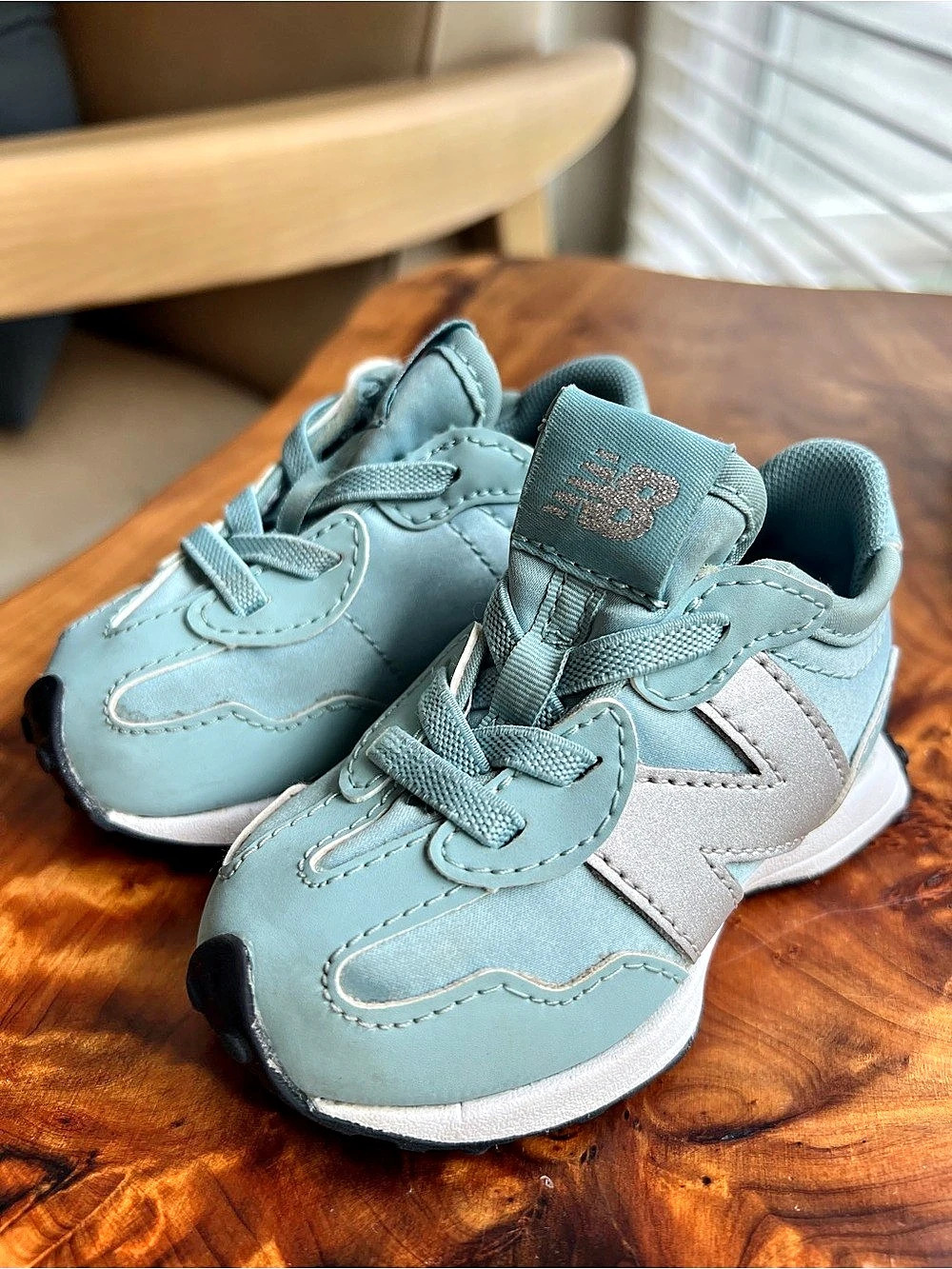 New Balance 574 Sneakers Blue & Gray Baby US 4 Like New